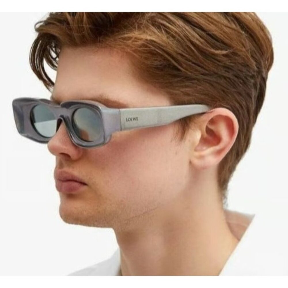 NEW LOEWE GREY UNISEX SUNGLASSES LOEWE LW40033I 05X